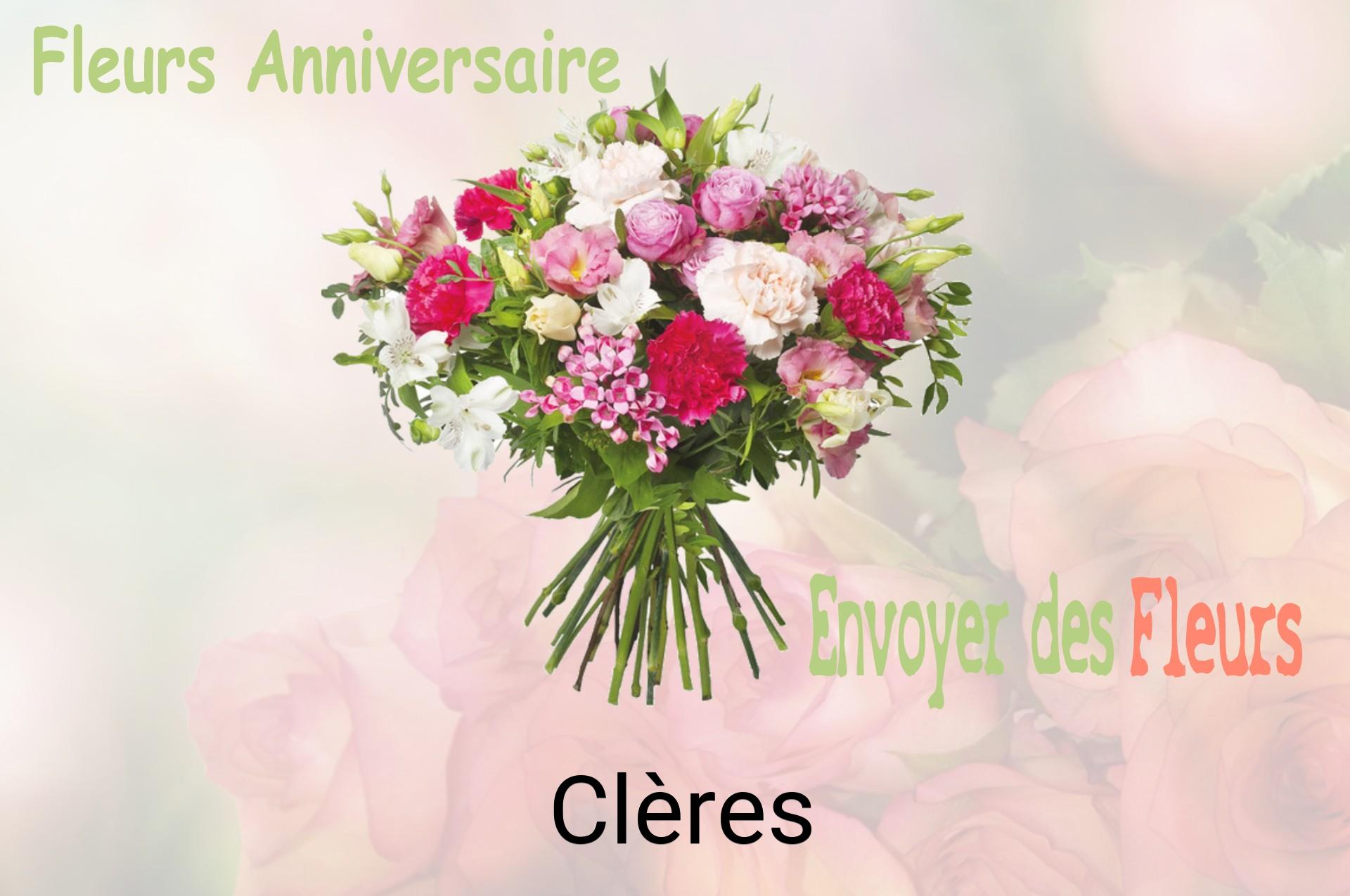 Bouquet de fleurs d’anniversaire livré à Clères